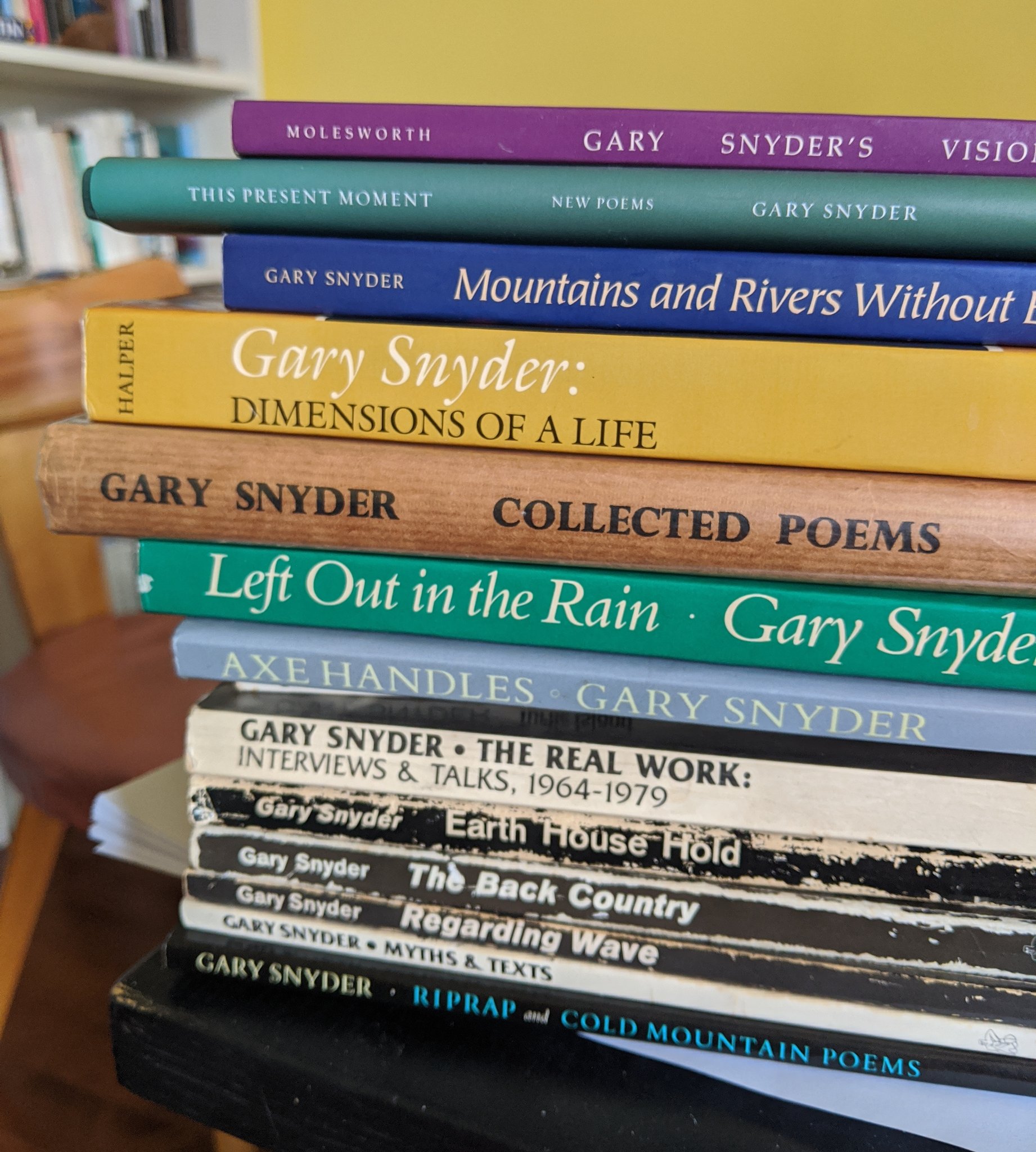 Happy 90th Birthday, Gary Snyder! 