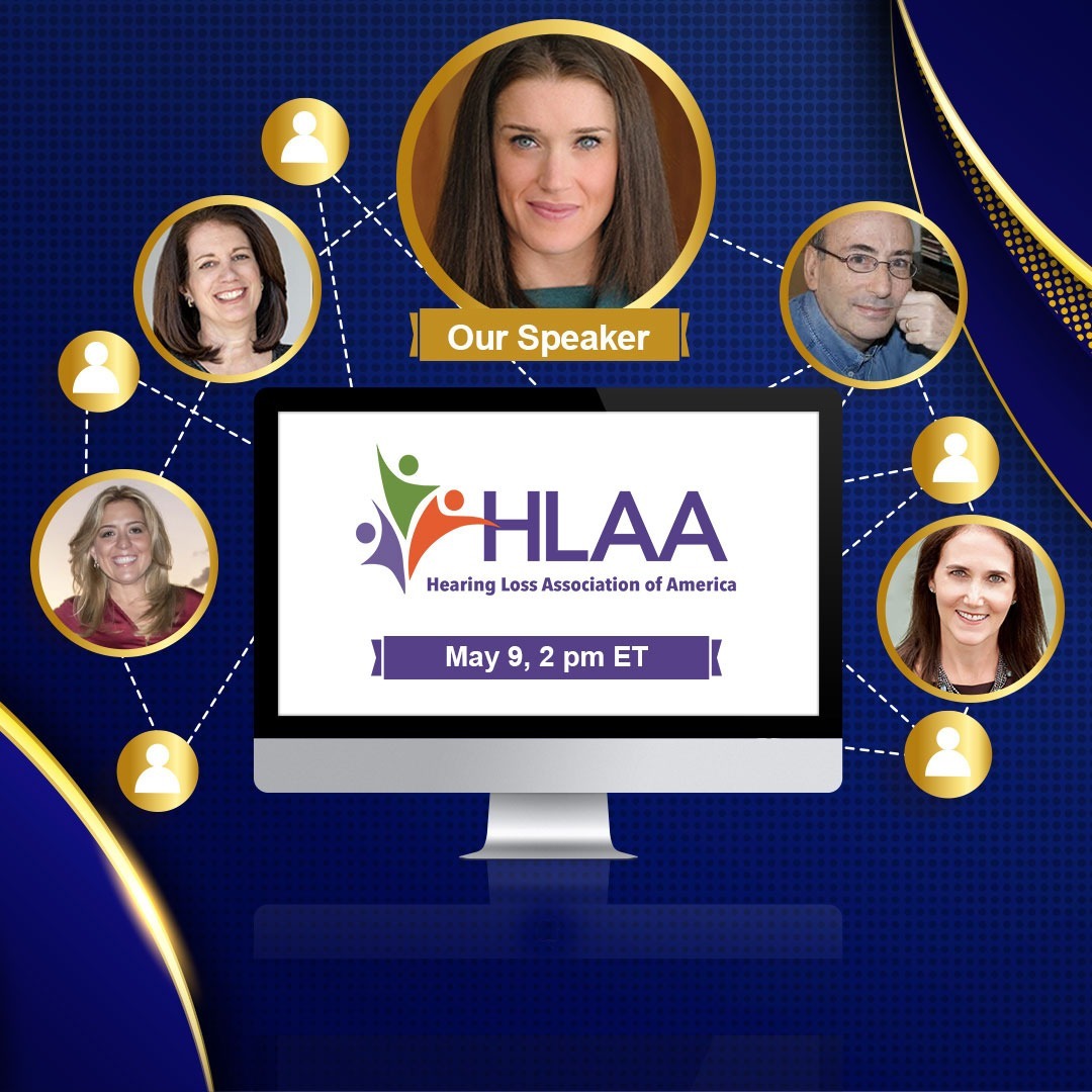 HLAA's tweet photo. HLAA National Virtual Meeting Tomorrow!

Speaker: Rebecca Alexander, LCSW-R, MPH, PLLC

Breathe in Peace, Breathe out Fear: Candid Conversation During COVID

Saturday, May 9, 2:00 pm ET

Register here:
https://t.co/zxcsyTcClE https://t.co/Hq6D9goTXB