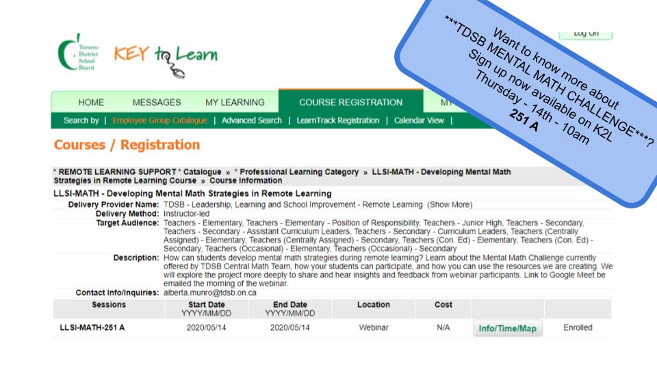 TDSBmath's tweet photo. @tdsb educators - New webinars are UP for the week of May 11th!! Come Join us!!! :)  @Wendy_Terro @tdsbTR @ProfLibraryTDSB @TDSB_DLL @marcsmath  #TDSBRL #TDSBRemoteMath https://t.co/MyFTc6O2Cp