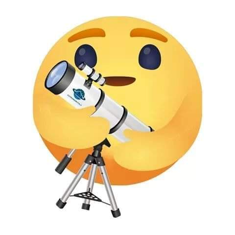 Este es el emoticon que me representa ❤️🔭 #AstronomiaEnCuarentenaPeru  #astronomia #astronomymonth #astronomy