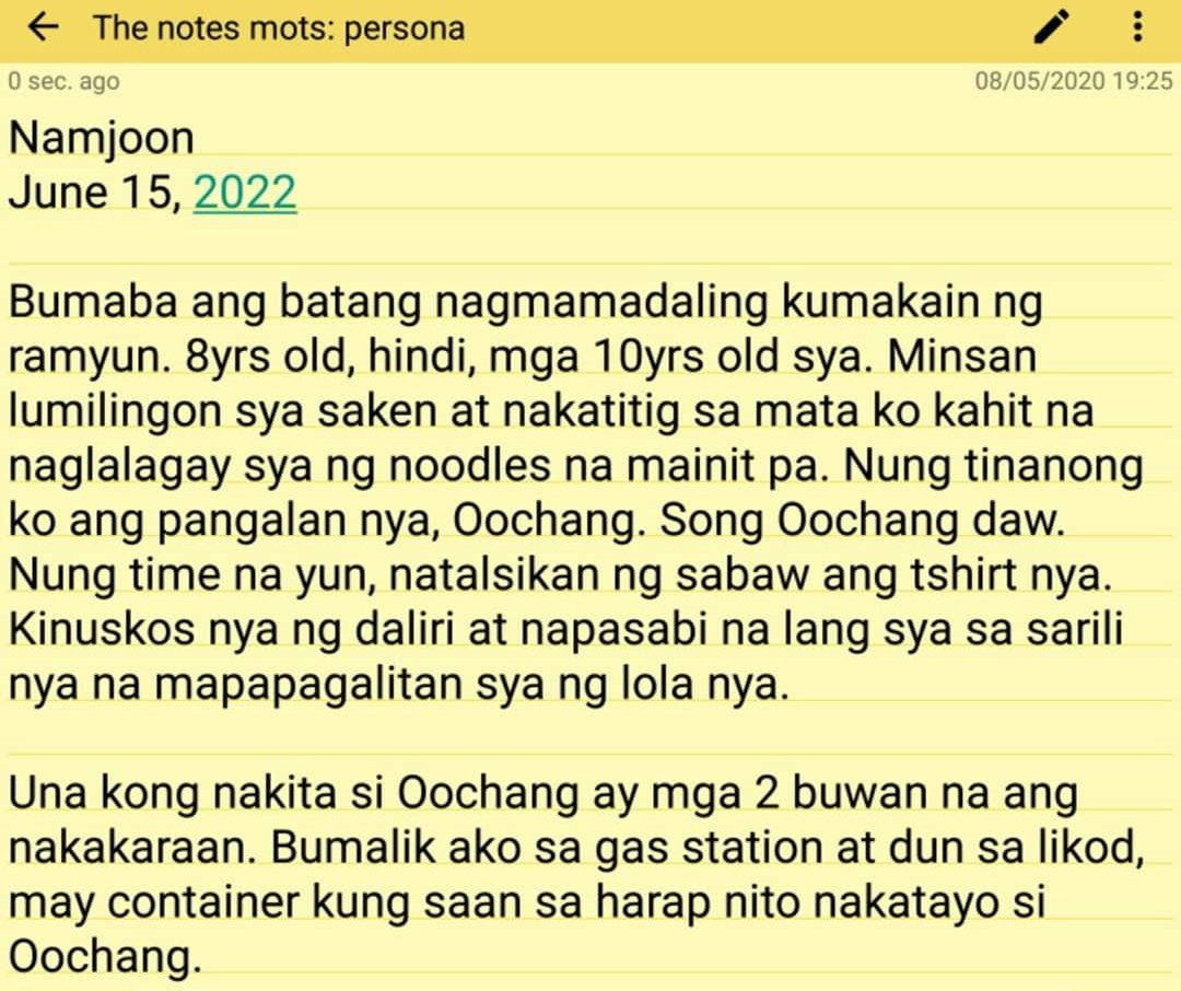 rikakanashi's tweet image. I tried translating The Notes in Tagalog~ mas masaya talaga magtranslate kapag tagalog. Mas nailalapit ko ung feelings kapag sa Tagalog ko tinranslate💜
Coz I want to relay the feelings I felt when I read it in Korean after translating it to another language😊
@BTS_twt #thenotes