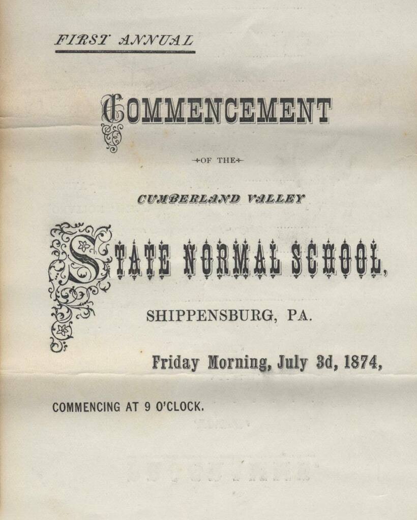 Congrats to the Class of 2020! You made it! Although your last semester did not end as we all expected, you persevered. You’re joining a strong community of Shippensburg alumni. Be proud of your accomplishments. (Pic via SU Archives - Ship’s 1st graduati… instagr.am/p/B_7ZQHTnfCk/