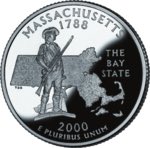 Massachusetts, home of the little green army man factory. Nothing most exciting thing to put on a quarter. I would've gone with the New England aquarium because penguins3/10