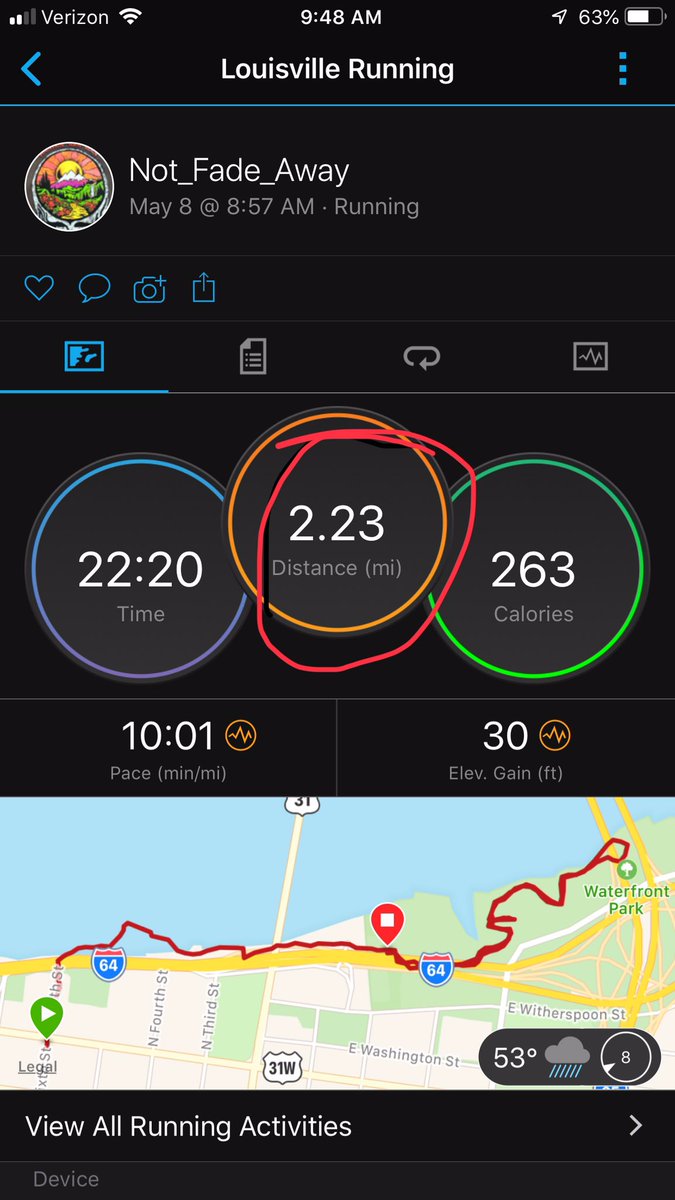 oakley_tj's tweet photo. I ran today without worrying about 3 hillbillies shooting me. This should not be a white privilege. #IRunwithAhmaud https://t.co/PzHC3udemT