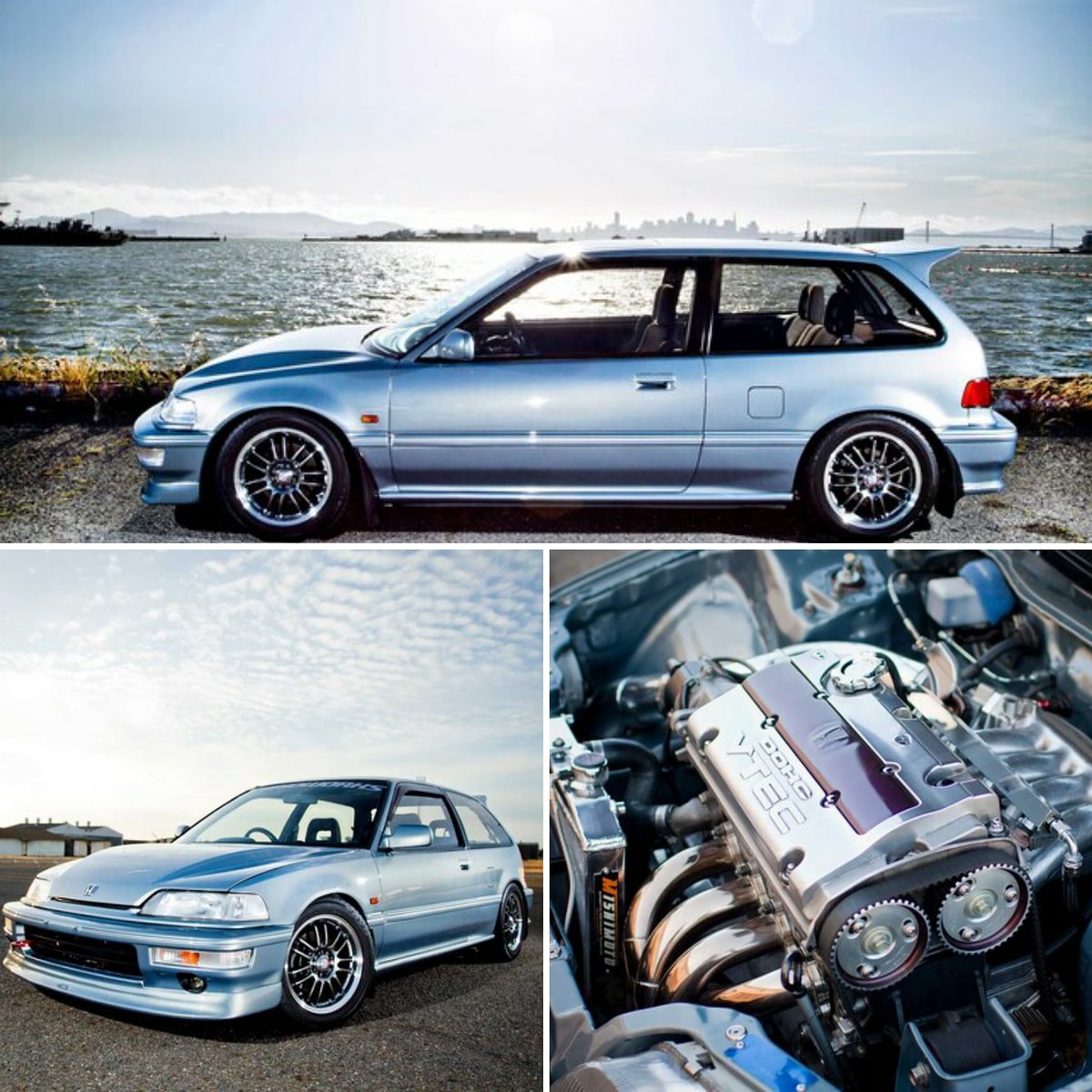 JDMaccessories's tweet photo. Clean Californian based 1989 Honda Civic SiR with H23 Vtec coversion &amp; B-series transmission. Full build details over @SuperStreetMag 🔗 https://t.co/lxxNCDbylC

#Honda #hondacivic #hondacivicsir #vtec #h23 #engineconversion #carfeatures #carbuild #california #SuperStreet https://t.co/HjjSfEy9m3