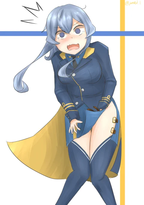 ゴトランド「うにゃああああ!ててて提督、見た!?見たでしょ!!?」
T「(パンツは)見てない」
被弾時のスースーしますっていうのはこういう解釈でよろしいか?
#艦これ版深夜の真剣お絵描き60分一本勝負
#艦これ版真剣お絵描き60分一本勝負_20200508 