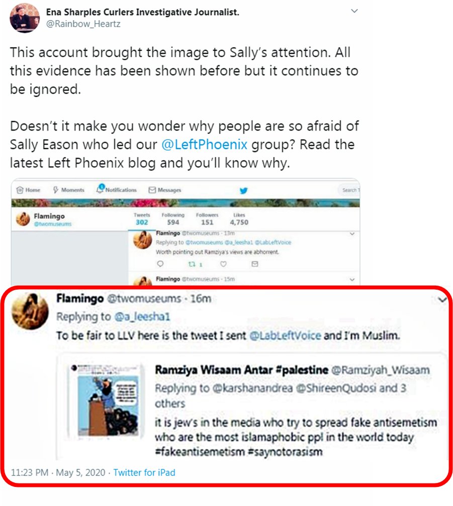But Ena is a liar. Here you can see who gave LLV the tweet, as well as LLV claiming the tweet is real. HT  @_samisaviv...>>
