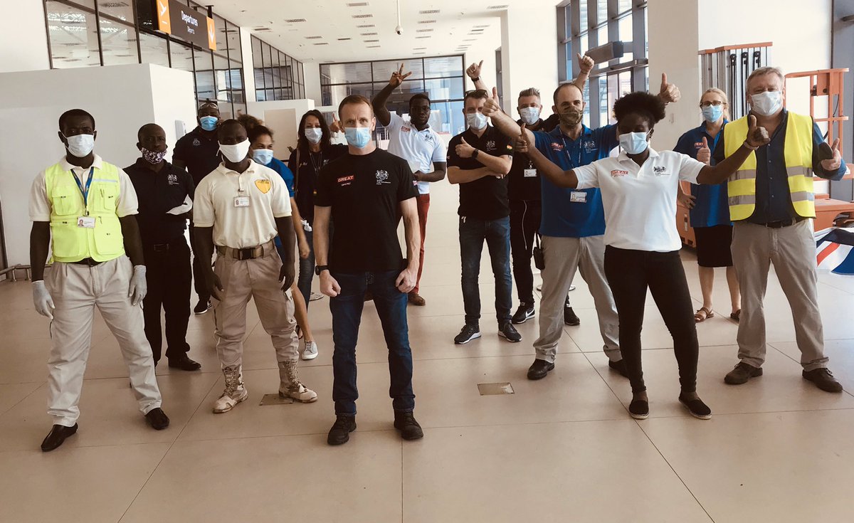UK_DAAccra's tweet photo. Today my team worked amazingly to get another and 192 vulnerable British Nationals back home. Well done https://t.co/p5SiKd1ObI
