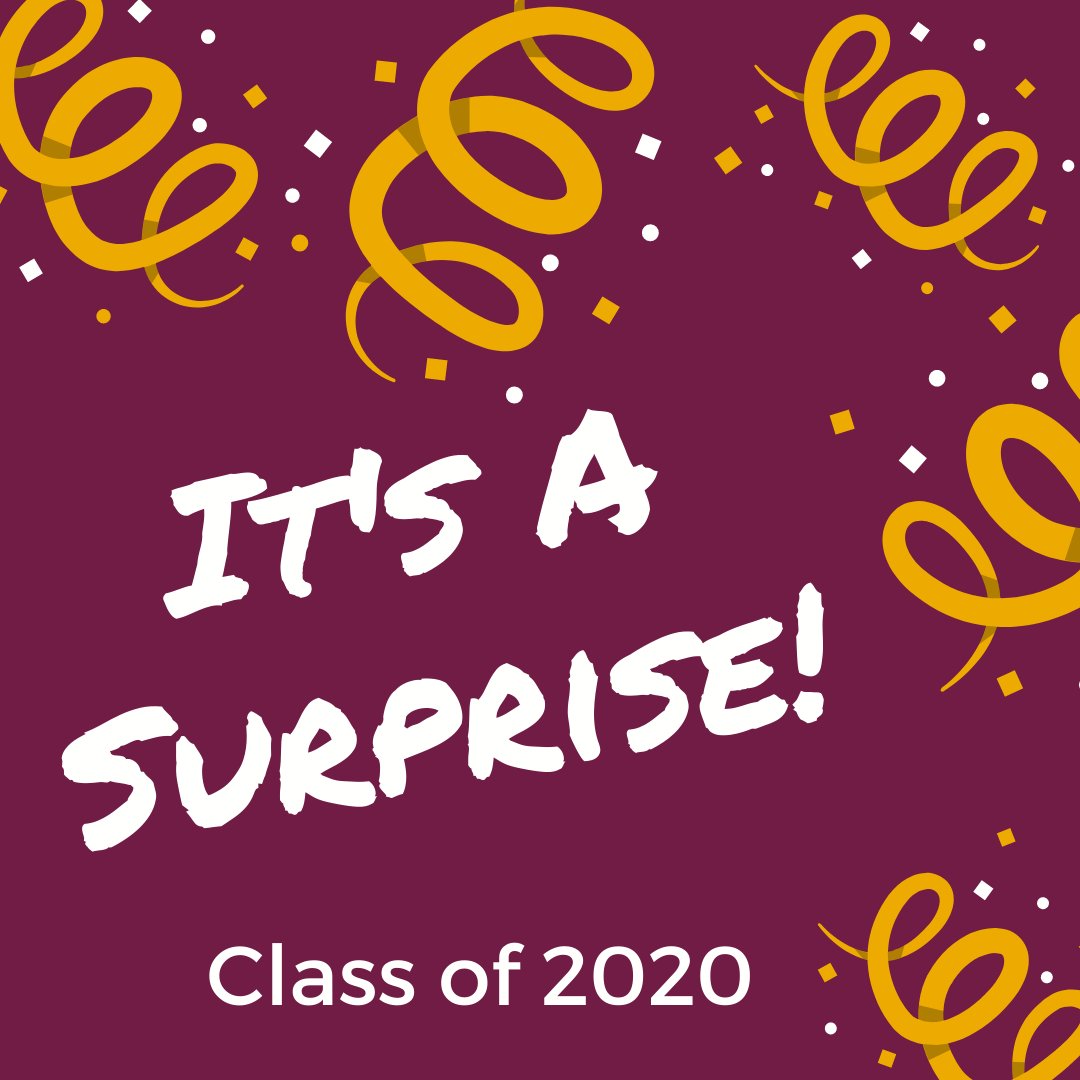 CordCareer's tweet photo. It’s a surprise! Seniors, your graduation gift from the Career Center awaits. Check your Cord email. #cordcareer #cordmn #cobbergrad2020 https://t.co/ZO2vfUUksd