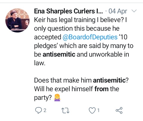 These people stalk Jews and spread racist conspiracies. Then they call Jewish people antisemites!They do this to whitewash their racism. Like their fake Jewishness, they think it'll muddy the waters...>>