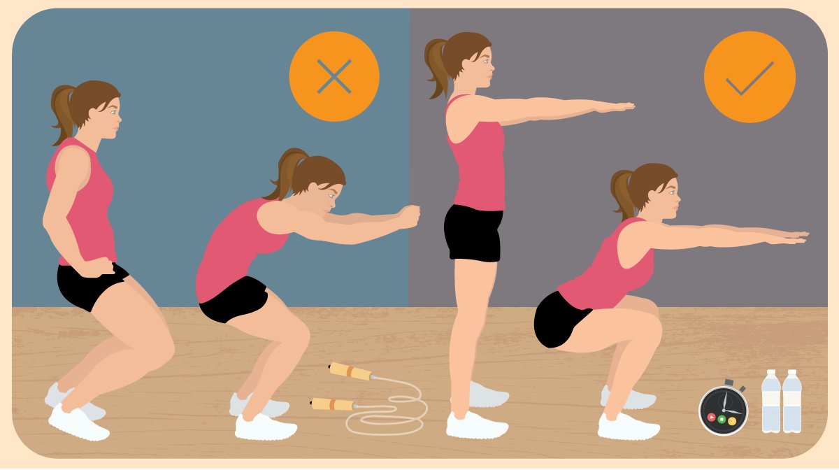 NotJustDiets's tweet photo. More than #intensity, #form is what defines how effective your #workout is and how much the target muscles are engaged. Also, with the wrong form, you risk muscles getting injured from taking unnecessary strain. So make sure you focus on getting it right!

https://t.co/QHW6aPr41g https://t.co/zd43mCR439