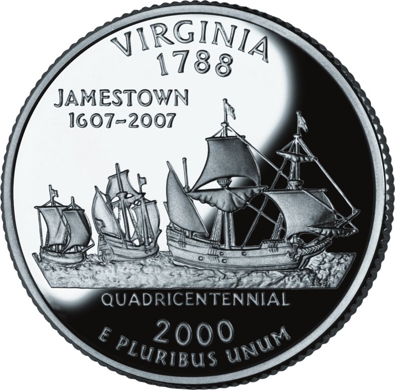 I hate boats almost as much as I hate colonialism, however Virginia has managed to win me over because the two little boats look like they are baby ducklings following their mom8/10