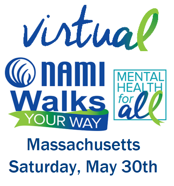 NAMIMass's tweet photo. May is #MentalHealthMonth! Make a donation at https://t.co/itvRQwpIJh or create/donate to a @NAMIMass FB fundraiser. Get your friends, colleagues, classmates, & family to donate too. Join us Sat, May 30th!
#NAMIWalkYourWayMA #NAMIMassStrong #NotAlone #MentalHealthForAll #MHM https://t.co/vIrnrZ8IvY