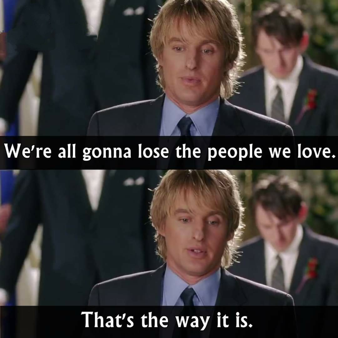 86) Wedding Crashers (2005)"True love is the soul's recognition of its counterpoint in another." 
