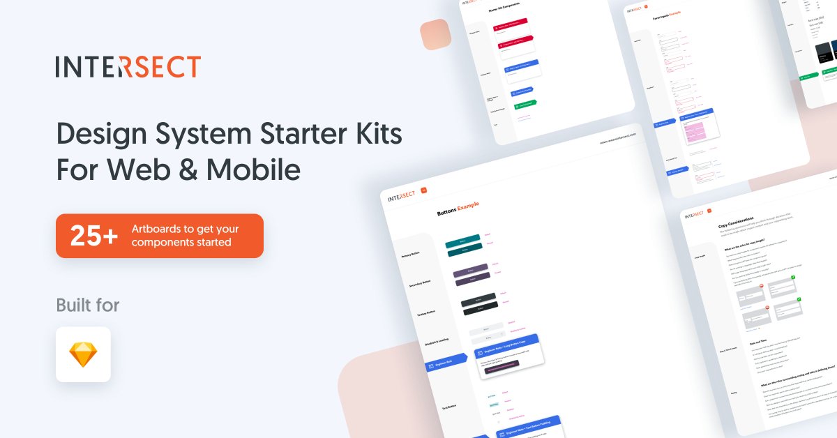 intersect_hq's tweet image. 📣Introducing the Intersect Starter Kit - a kit to help #designers build their own Design System, capture specs that engineers need to know, keep #accessibility top of mind, improve #collaboration, and build products more efficiently. 
Learn more 👀⬇️
weareintersect.com/news-and-insig…