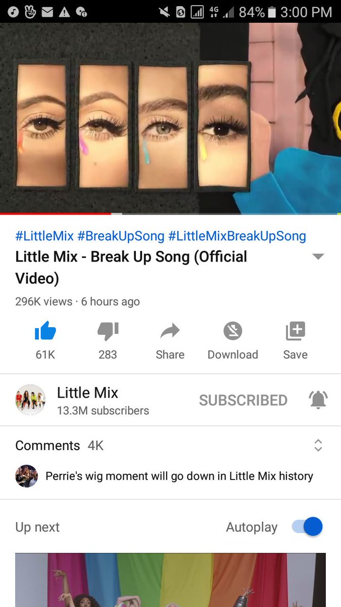 MixersUnitedOf1's tweet photo. Hello Mixers
the views have been claiming slowly ... search the music video manually and play few non little mix videos in between...
reply to this tweet with a screenshot of you streaming #BreakUpSongMV don't forget to tag @LittleMix and use #LMTV and #BreakUpSong https://t.co/RDPPAjKErO