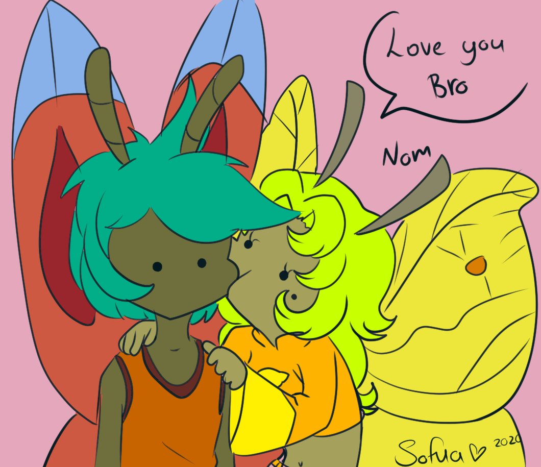 Missladytale's tweet photo. ❤❤Some sibling love ❤❤ 
Skyte belongs to @Neyonic 
Beata belongs to me

#seedrian #beata #skyte #sonicfancharacters #missladytale #doodle #doodles #artist #drawing #digitalart https://t.co/iPzD2fDwwl