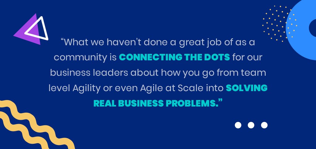 elevateagile's tweet photo. #Agile isn't a one-size-fits-all commodity that you can just take out of a package and apply. You've got to look at the specific and unique #business #problems you're trying to solve and create a unique and systematic approach to solving them. #Agility #AgileTransformation https://t.co/9khrWNtOnx