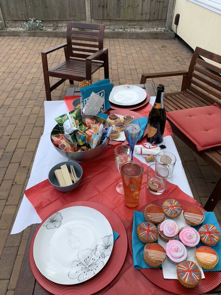 tony_mackintosh's tweet photo. To those who gave so much we thank you. #streetparty #british #polish #VEDay #VEDay75 @Sotlive @MartinTideswell #bbq #mentalhealth #bringingtogether https://t.co/tHu53YStYN