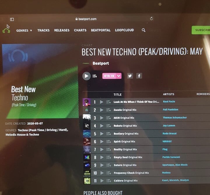 Sweet as a nut brother!!!!
Our track Zucolo is featured in beatports best new techno chart May....And in at No 2 
Whopper❤️❤️
Big thanks to the crew at Beatport and to all who have supported the release so far.❤️

Grab the tracks here.
beatport.com/release/zucolo…