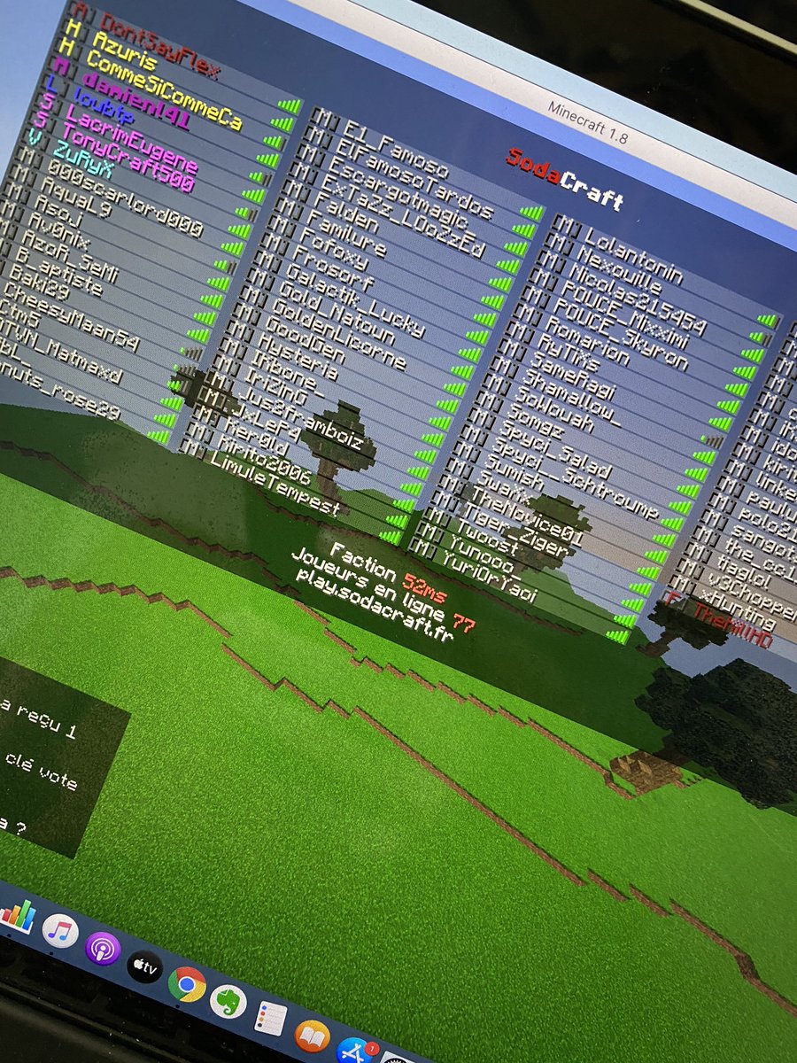 SodaCraft_MC's tweet photo. On est ouvert 👀

https://t.co/jNqonMeZqZ https://t.co/yrZVQaLify