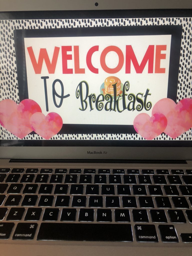 What a great way to start my morning! I loved seeing all of my students and their Moms this morning for our Mother’s Day Breakfast 🥞 🍳 #DES #DamascusElementary