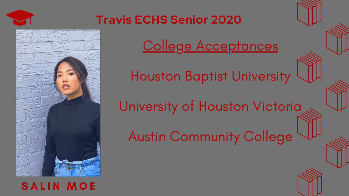 rebelreadyTR's tweet photo. Check out @TravisRebels Senior Salin Moe! Thanks @collegeforward and @ETSOffice #GoCenterGoPlaces #AdviseTexas #GenTX #AISDProud #RebelsCelebration2020 https://t.co/ELi0JXLo4a