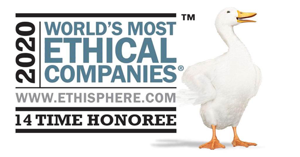 aflac's tweet photo. Ethics matter today more than ever, and Aflac is proud to be considered one of the world’s most ethical companies: https://t.co/4xBKWkeBRv https://t.co/hSaFxY8ur2