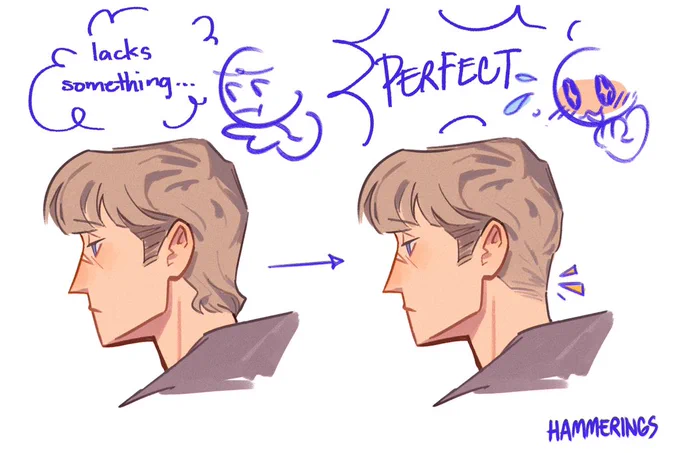 please accept this character design take 