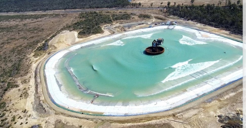 futurur's tweet image. Pool packs in more #surfers by making waves from the middle.
Surf Lakes' functioning #5Waves prototype, in the town of Yeppoon