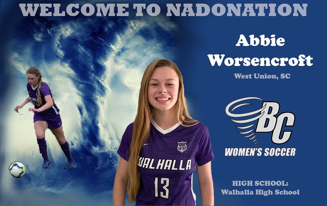 BCWS_Tornados's tweet image. Please join us in welcoming Abbie Worsencroft from Walhalla High School (SC) to  #NadoNation 🌪⚽ @brevardcollege #ClasssOf2024 #D3Soccer