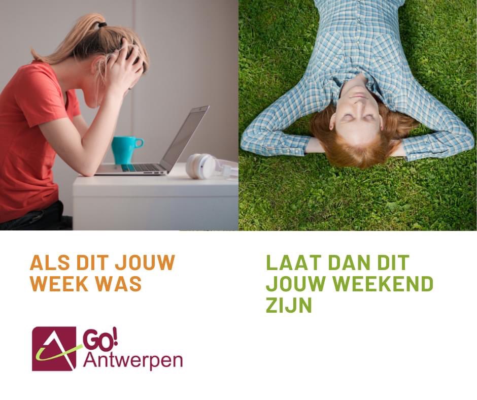 GOinAntwerpen's tweet image. &apos;t Begint te wegen. Op onze scholen, onze directeurs, onze leraren en niet het minst op onze leerlingen. Probeer je gedachten te verzetten en af en toe ook te ontspannen tijdens het weekend ... 

#GOverbindt #samentegencorona #FieroponsGO