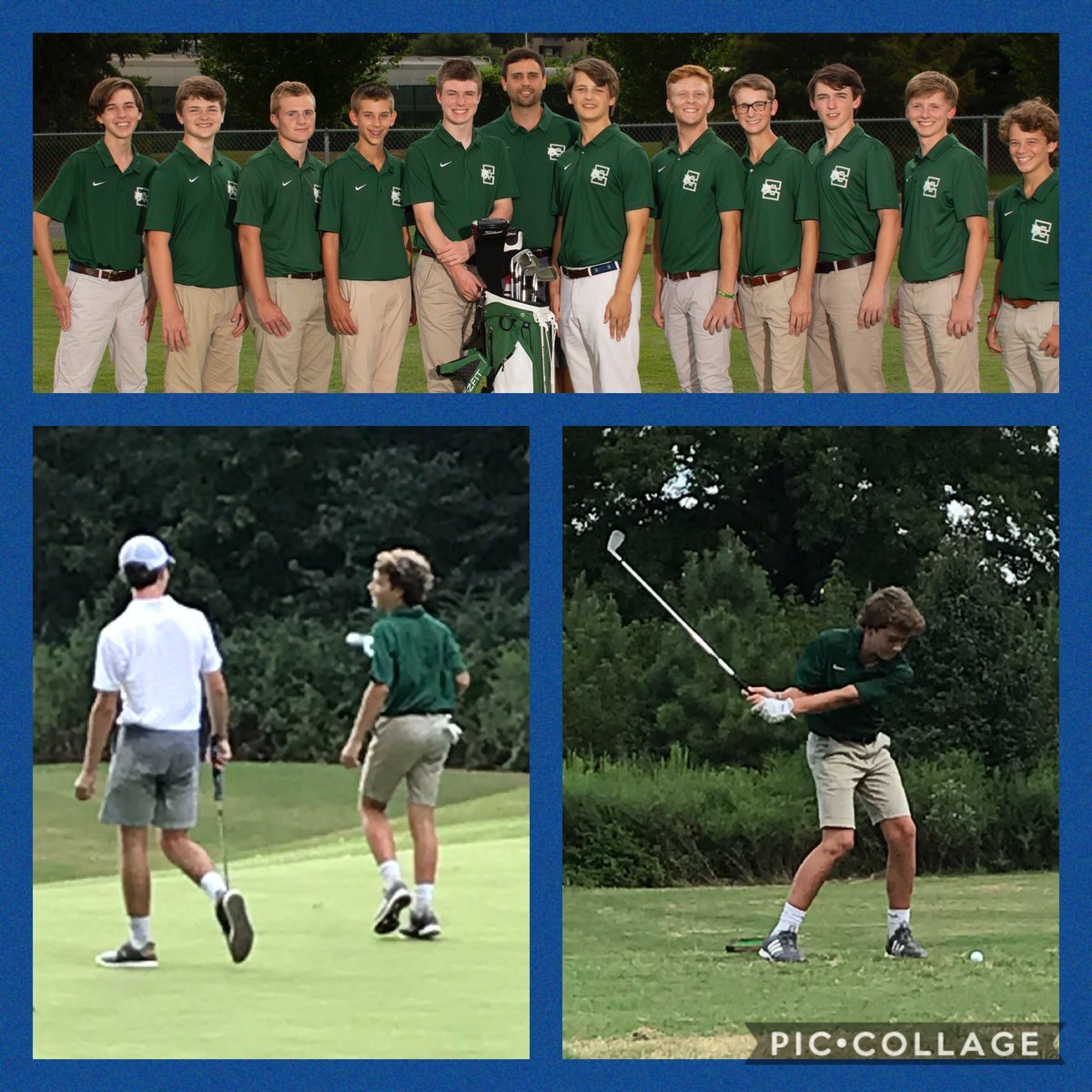 SportsEpiscopal's tweet photo. “Thank you Coach Friedel for your encouragement and pushing Jack to be his best! We appreciate all that you do for the golf team!” #runwildtogether #runwild #episcopalcollegiate #episcopalwildcats https://t.co/KJVcuOJ6Ws