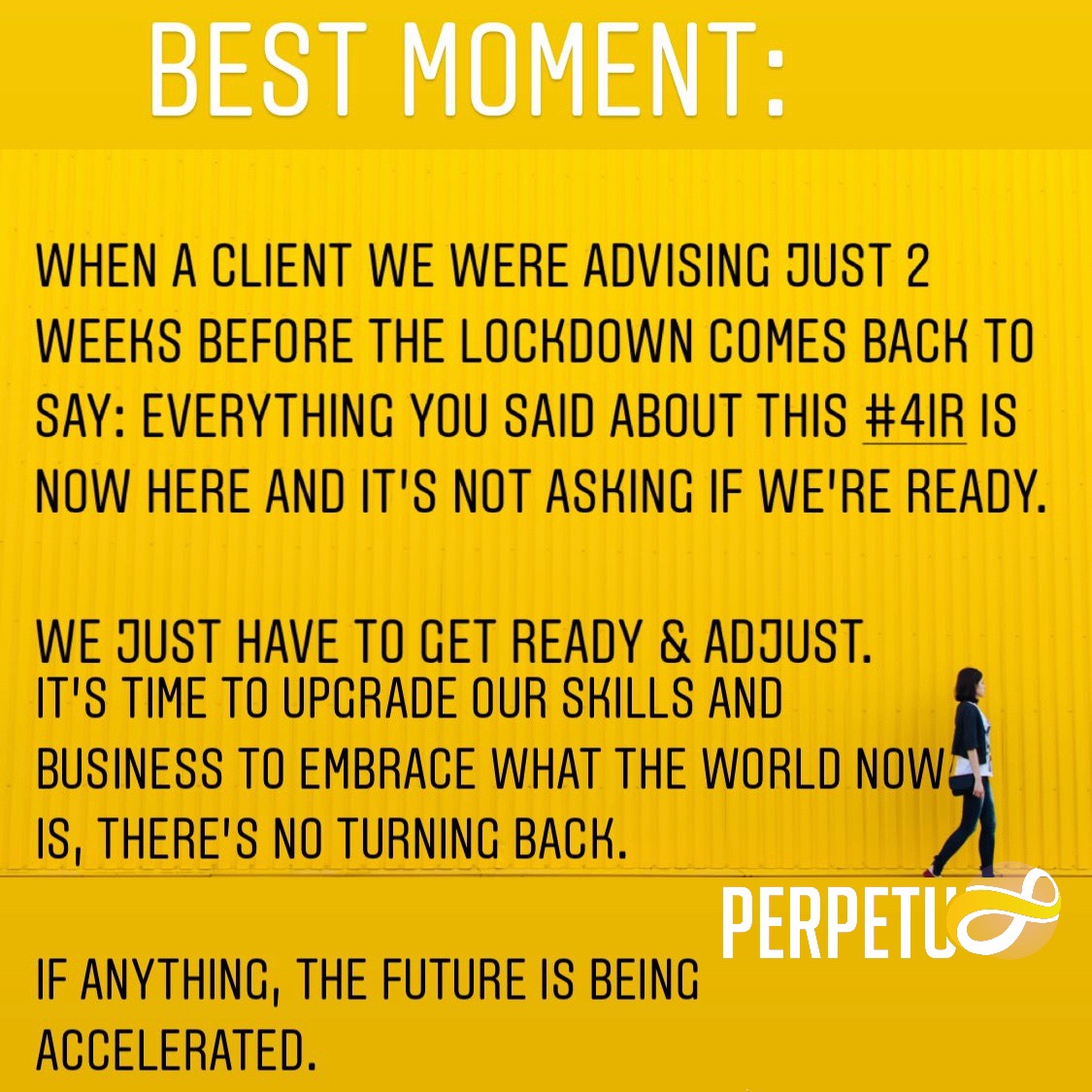 Perpetu8_Africa's tweet photo. The realities of #4IR and a new way of life, work and business are only becoming more real.
As individuals and businesses we need to adjust and upgrade our skills and businesses.
#Perpetu8 #ExponentialOrganisation #ImplementationConsulting #AfricanBusinesses #AfricanFreelancers https://t.co/DYcQapzFls
