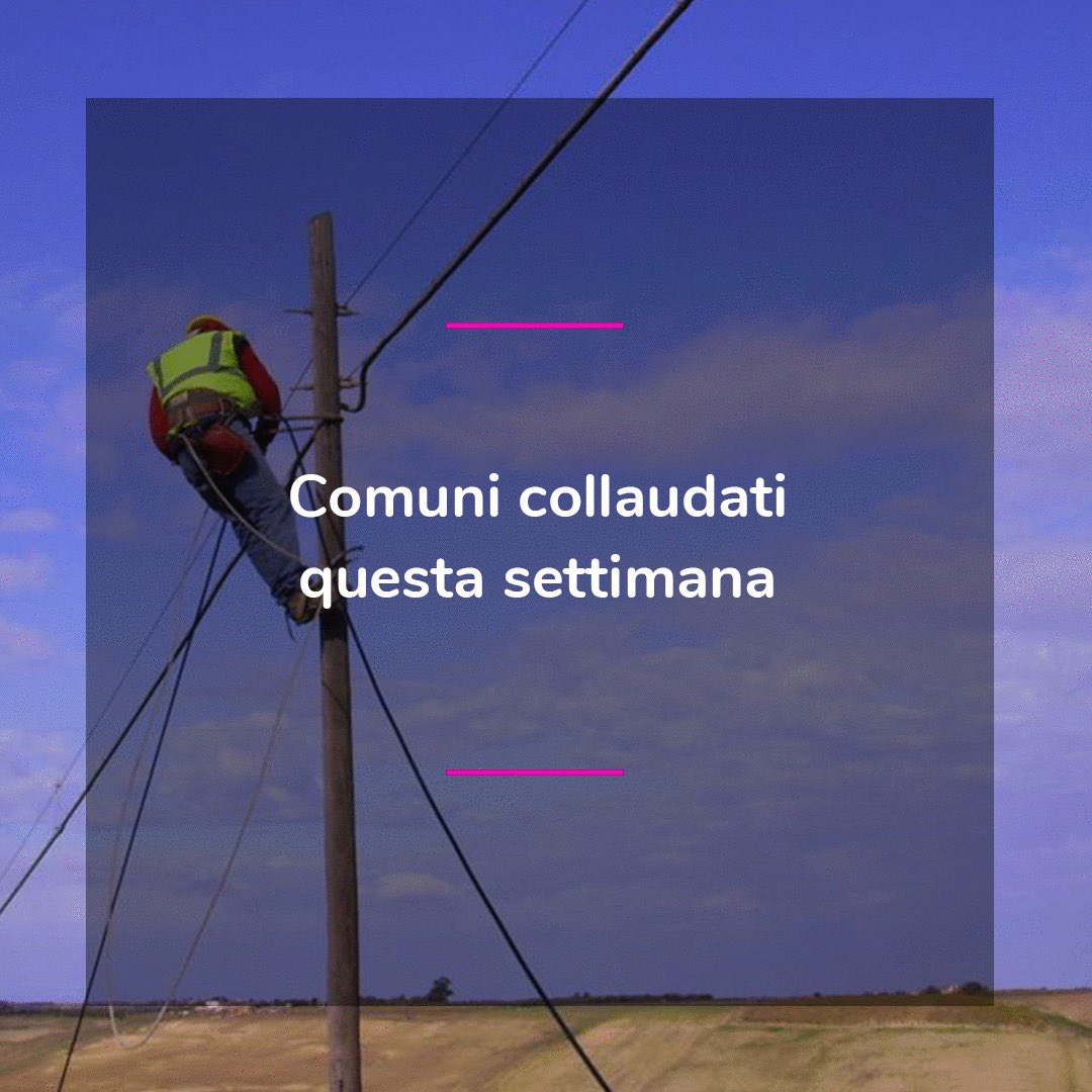 Infratel_Italia's tweet photo. Procede la strategia Italiana @pianoBUL2020 del @MISE_GOV #collaudati tre #comuni in @Regione_Sicilia appartenenti alle #areebianche queste località ora sono aperte per la commercializzazione grazie al lavoro fatto con @OpenFiberIT #InvestiamoNelDigitale https://t.co/xdWwbt4cNb https://t.co/dkRTwhPznz