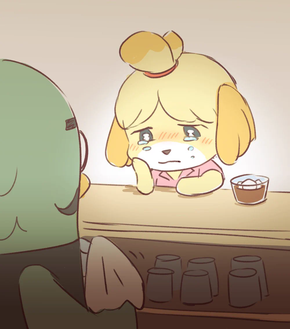 【働く辛さ】コーヒーショップで涙をうかべるしずえさんに共感の声が殺到