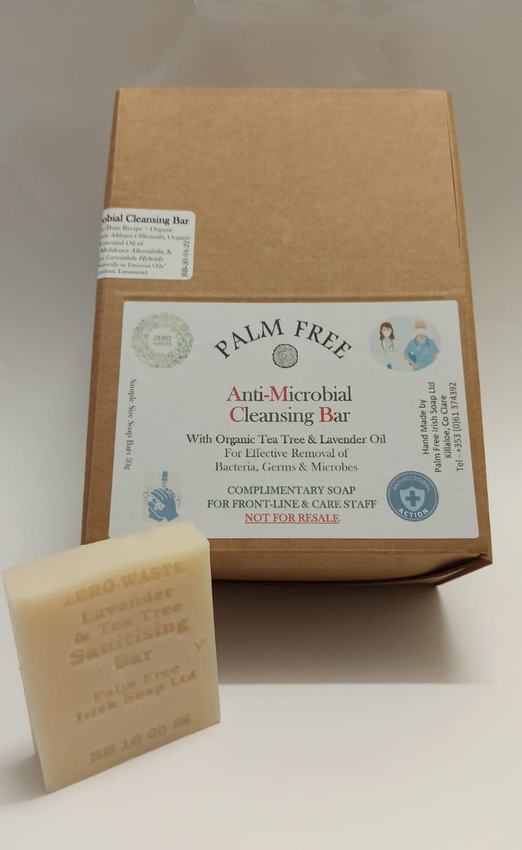 Palm Free (ZERO-WASTE) Irish Soap tweet media
