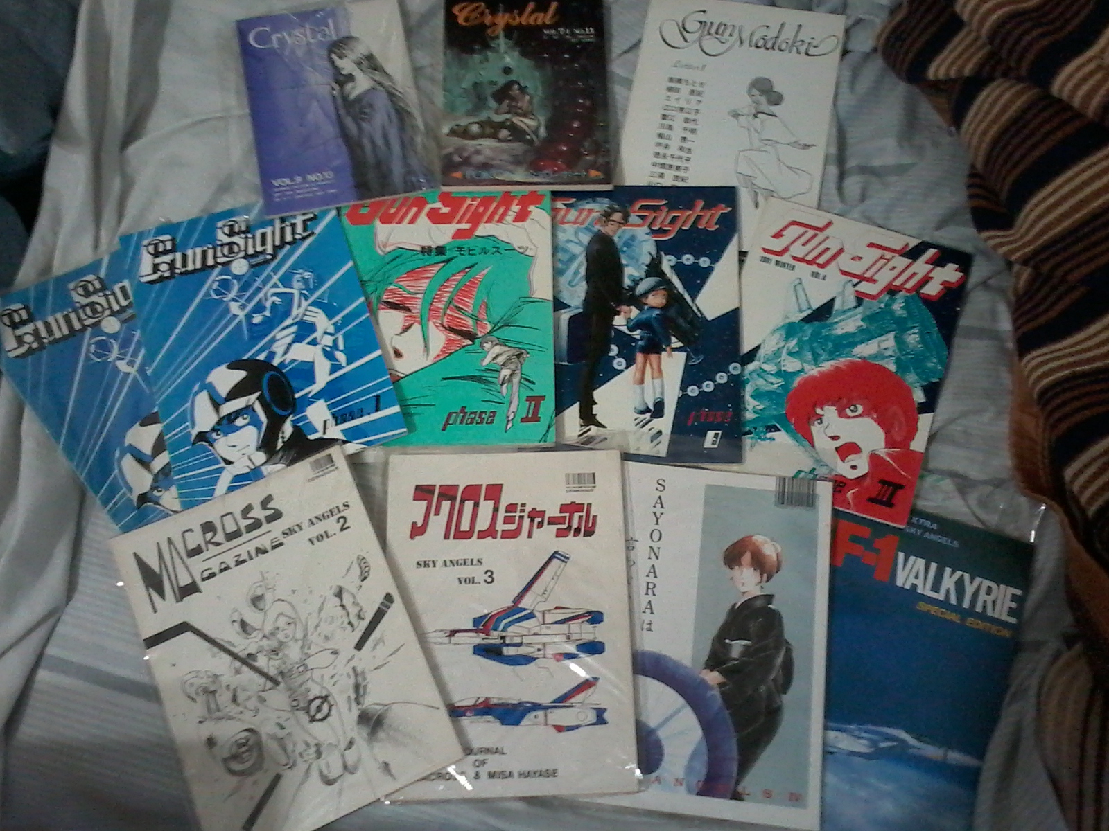 Dmfrommb Sakuga80 The Gunsight Team The Doujinshi From Three Generations Of Studio Nue Members Crystal Gunsight And Sky Angels Studionue Macross Gundam Sfcentralart Macrossattackteam スタジオぬえ ガンダム Sfセントラルアート
