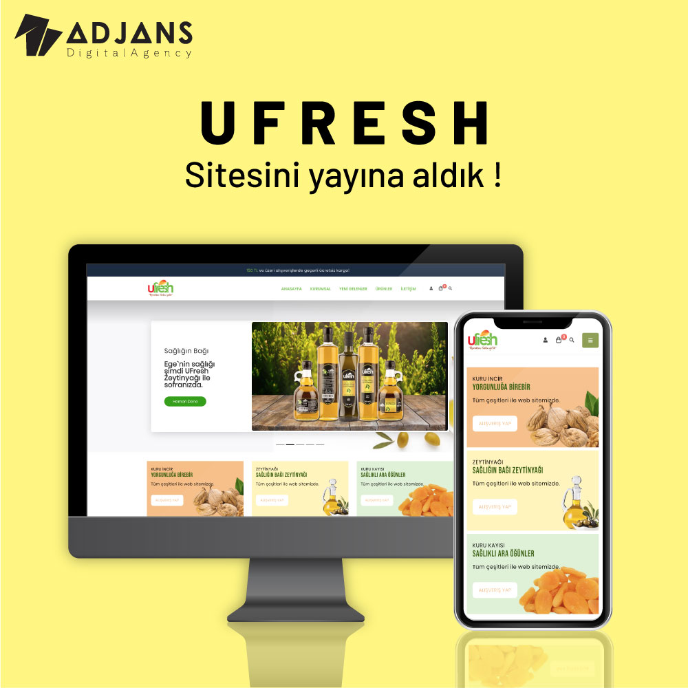 AdjansDigital's tweet photo. UFRESH sitesini yayına aldık!🔈

Etkili tasarım ve yazılım ile kusursuz deneyime HAZIR MISINIZ❓

Bizi keşfedin😎

https://t.co/OUztbYPubH 

#adjansdigital #websitesi #webtasarim #webyazilim #mobiluygulama #webdesing #digitalajans #onlinemarketing #tasarim #mobil https://t.co/YgyDaVd0JX