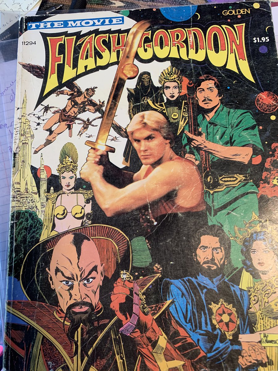 hufflepuffrogue's tweet image. Ha! Just found this little Flash Gordon #WeeklyReader gem along side grampa’s war ration book in one of my “treasure” boxes (that drive my wife nuts! 😂)!