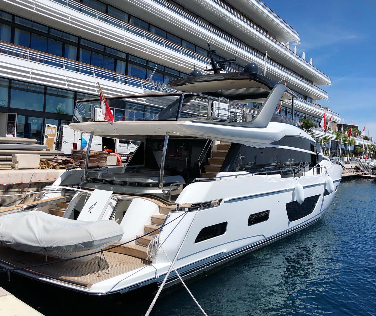 PYMonaco's tweet photo. Stunning Princess Y85 in Monaco 🇲🇨⚓️
The Princess Y85 is immediately available for sale through @PYMonaco
For viewing and full info +377 97 70 84 44 info@princessyachtsmonaco.com
https://t.co/b7hgBqfC5d
#princessyachtsmonaco #princessyachts #princessy85 #experiencetheexceptional https://t.co/8EGBw8Y1nn