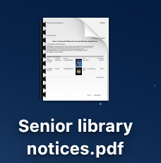 LibSCHS's tweet image. Seniors, please check your email for your current library status. I can&apos;t sign off on your graduation form until it&apos;s all clear. (If you didn&apos;t get an email, congratulations!)
