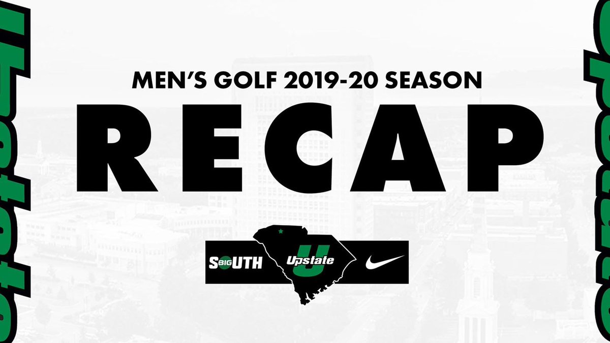 UpstateMWGolf's tweet image. It was a season to remember for the Upstate men&apos;s golf program. 

📰: bit.ly/3fvzN8m