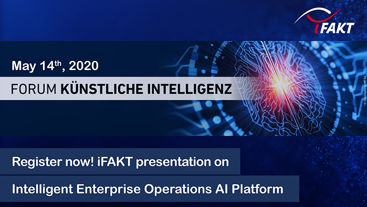 IfaktG's tweet photo. #iFAKT will be part of the Forum #KünstlicheIntelligenz 2020 again on May 14th, 2020! Our Managing Director Lars Schubert will discuss the possibilities of an Intelligent Enterprise Operations AI Platform. Register here: https://t.co/i8cpxsfMMQ
#AI #digitaltransformation #iFAKT https://t.co/sJqyMi0g19