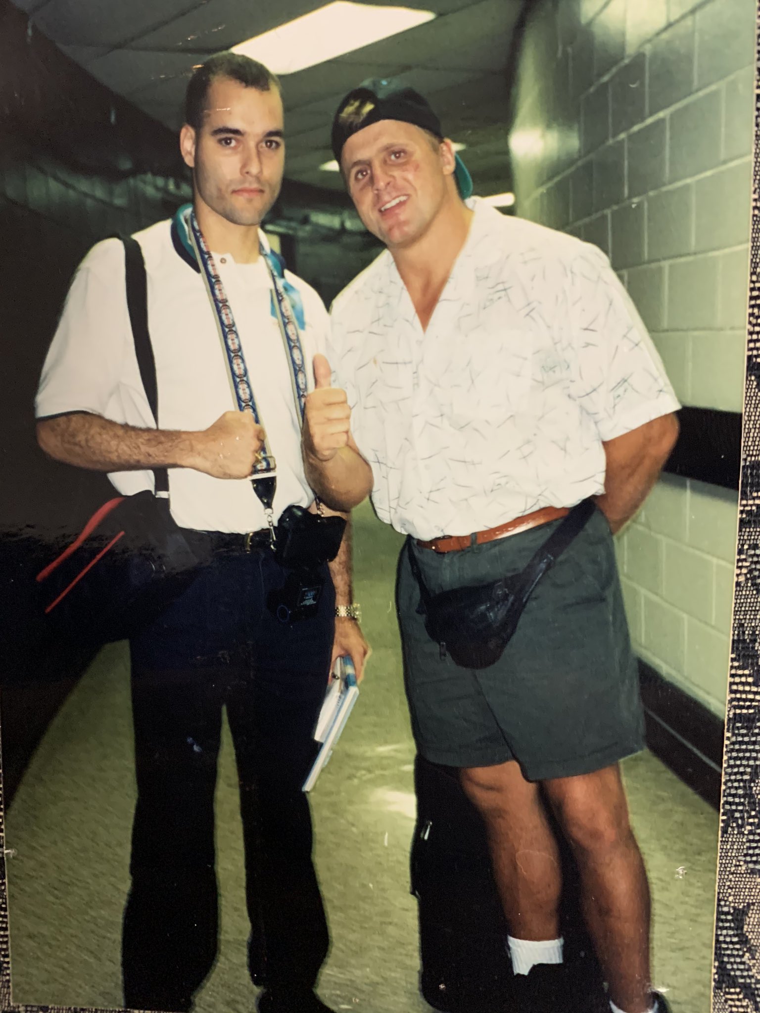  Happy birthday to the late great King of Harts Owen Hart, who would ve been 55 yesterday. 