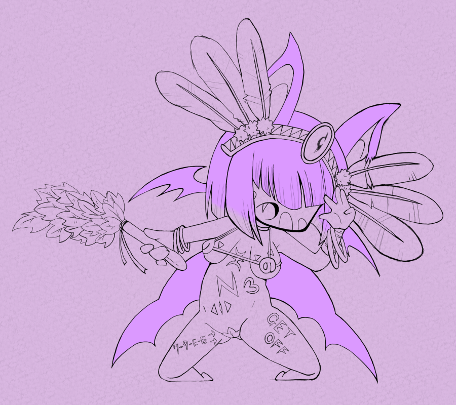 時間漂流階の部族社会において《マレビト》を運んでくるエレベーターの到着時期と位置を特定するシャーマンは重要な役割を持つ
豊穣の象徴であるエレベーターに印された紋様は幸をもたらすシンボルであると考えられており、儀式の際などは化粧としてペイントするのだ

#アライさんマンション 