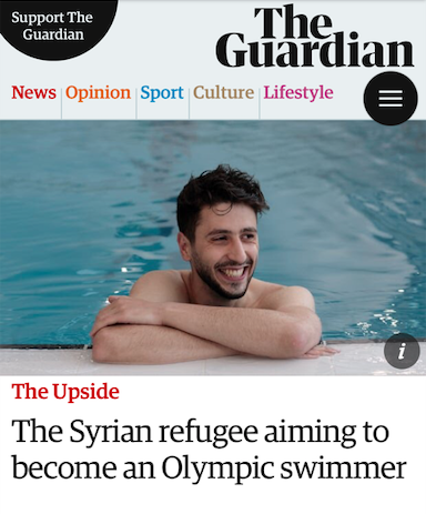 SwimForTri's tweet photo. Next up on the SFT podcast a chat w @EAljazairli   his aspirations for the Olympic Refugee Status Team. His late arrival to the world of swimming and how his life changed when he arrived here from Syria. https://t.co/nWNbZIehXR available on Spotify and Apple from the Anchor link. https://t.co/Ik0HLHqzLL