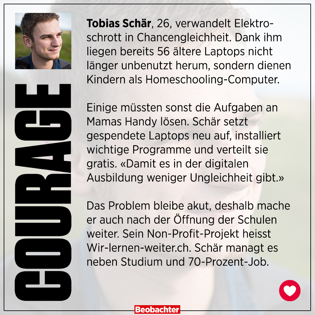 Alte Laptops für Chancengleichheit 🏆