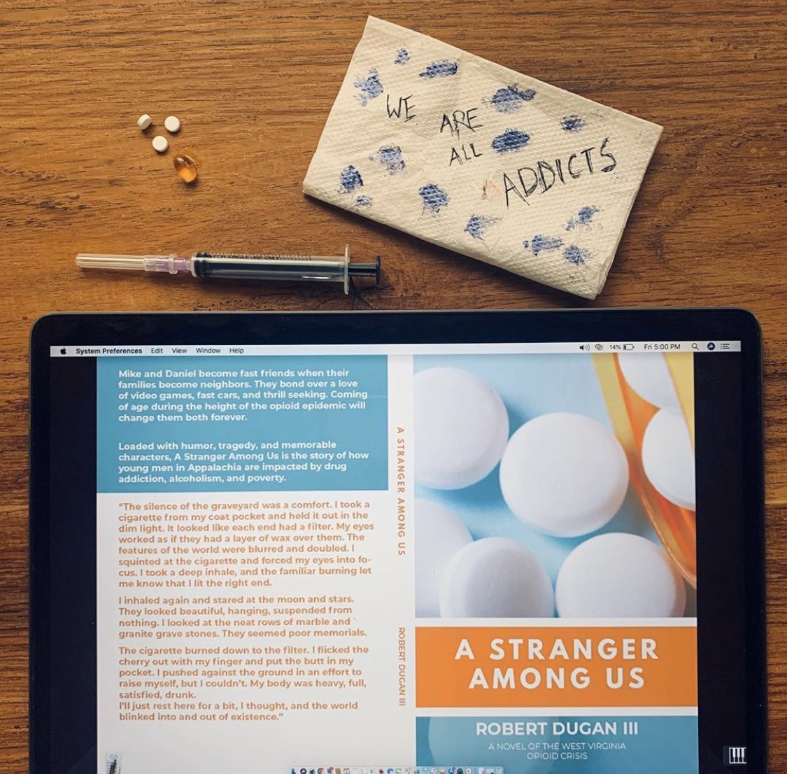 amkturtle2's tweet photo. #Support #awareness of the #WestVirginia #Opioid #Crisis by checking out the new #novel, #AStrangerAmongUs. >>> https://t.co/1ohGeg6wUE…

#retweet #drugaddiction #addiction #opioidcrisis #opioidcrisisawareness #opioids #book #sobriety #connection #friendship #family  #drug https://t.co/ohcr4TAzAm