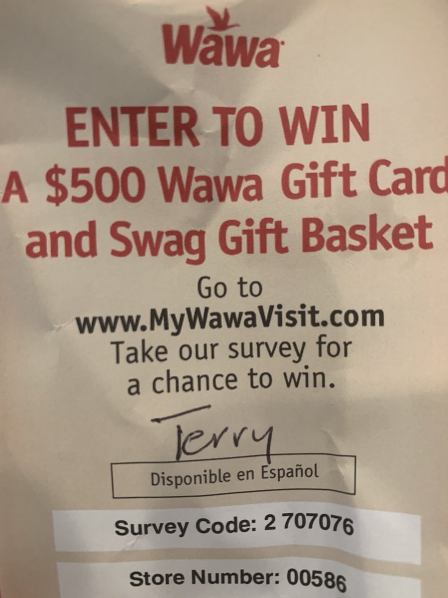 thelastlessons's tweet photo. @chrisgheysens Think we can do something special for Miss Terry? She is an awesome woman and employee of @wawa!!! https://t.co/saUxFIiFwU